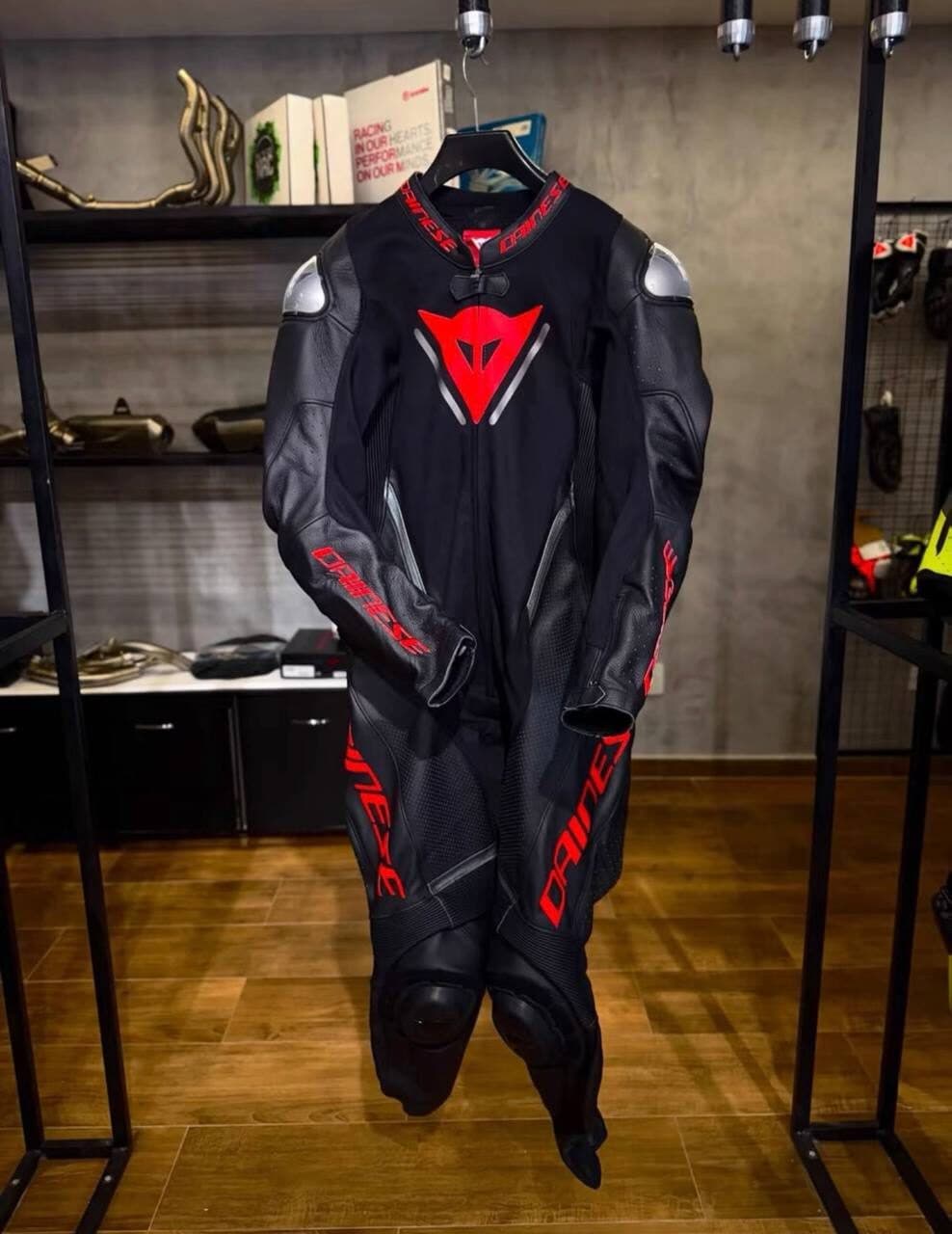 Dainese professional leather race suit